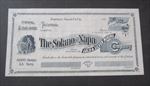 Old 1890's SOLANO and NAPA GOLD MINING Co.  - Stock Certificate - FAIRFIELD CA.