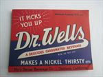  Lot of 50 Old Vintage 1940's DR. WELLS Soda LABELS - Hy's - Oakland CA