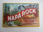  Lot of 25 Old Vintage 1920's NAPA ROCK Sparkling Water LABELS  Oakland