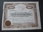 1930's - BLACK BEAR Consolidated MINING COMPANY - Stock Certificate - NEVADA