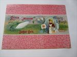 c.1910 Queen of the Meadow - SUGAR CORN Can LABEL / Wrapper - Westernville N.Y.