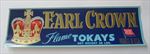 Old Vintage 1940's - EARL CROWN - Grape Crate LABEL - San Francisxo CA.