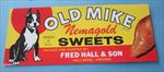 1950's - OLD MIKE - Dog - Nemagold Sweets - LABEL - Hallwood VA.