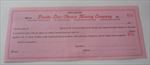 c.1900 - PIOCHE LAST CHANCE MINING Co. - Stock Application Document