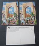 Lot of 3 - 1939 Golden Gate International Expo - POSTCARDS - Arch of Triumph