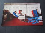 Old Vintage PAN AM Airline - Say Hello Brand New World POSTCARD  Reclining Chair