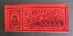  Lot of 50 Old Vintage - Pearson's RED TOP - SNUFF - LABELS - Byfield 