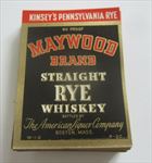  lot of 100 Old 1940's - MAYWOOD - WHISKEY LABELS Boston - 1/2 PINT
