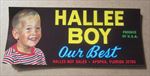  Lot of 50 Old Vintage - HALLEE BOY - LABELS - Apopka FLORIDA 