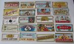 Lot of 20  -  Cigar Box LABELS - End - All Different