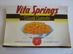  Lot of 100 Old Vintage - VITA SPRINGS - Diced Carrots - CAN LABELS 