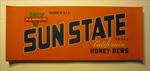  Lot of 100 Old Vintage SUN STATE California Honey Dew MELON LABELS 