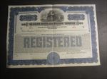 1917 - WESTERN MARYLAND RAILWAY COMPANY - Bond Certificate