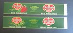 2 Old Vintage 1930's - DEL MONTE - Green Chili / Red Pimientos - LABELS - CA. 