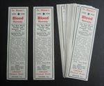 Lot of 25 Old Vintage 1910's - Dr. Blumer's - Lone Star BLOOD REMEDY - LABELS 