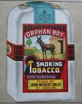 Old Vintage 1930's - ORPHAN BOY TOBACCO - Diecut ADVERTISING SIGN / Poster