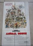 1981 National Lampoon's ANIMAL HOUSE - Topps - MOVIE POSTER - 12x20 - BELUSHI