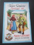  1930's - Vieux Genievre - Special 40 - European Liquor LABEL