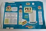 Lot of 10 Old Vintage 1950's - PET - Instant Dry MILK - BOX LABELS - Foil 