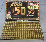 Old Vintage 1930's - BIG TOP - Circus / Clown - Master Seal Board - Trade GAME 