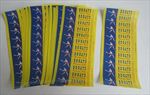20 Strips of Old Vintage 1950's B B BATS Banana TAFFY Candy Wrappers - BASEBALL 