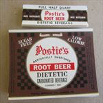 Lot of 200 Old Vintage - POSTIE'S - ROOT BEER SODA LABELS - McAdoo PA.