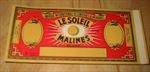  Lot of 100 Old 1930's - Le Soleil SUN - Vegetable Can LABELS - STOCK 