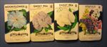  Lot of 100 Old 1940's Vintage - FLOWER - SEED PACKETS - 410C - EMPTY