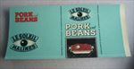  Lot of 100 1940's - Le Soleil SUN Brand - PORK and BEANS - CAN LABELS