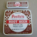  Lot of 200 Old Vintage POSTIE'S - ROOT BEER SODA LABELS - 28 Oz Size 