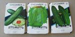  Lot of 150 Old Vintage - CUCUMBER - SEED PACKETS - EMPTY - 3 Different