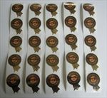 Lot of 25 Old Vintage 1980's - HARD ROCK CAFE - Official Memorabilia STICKERS 