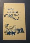 Old Vintage 1941 WWII - They're Going Home Too Railroads Assoc. HOLIDAY Booklet 
