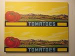  Lot of 200 Old 1940's - TOMATO - STOCK LABELS - Ranch Scene / Yellow