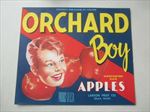 Old Vintage - ORCHARD BOY - Apple Crate Label - Selah Wash. 