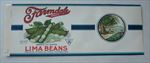  Old Vintage 1930's - FARMDALE Lima Bean CAN LABELS - Philadelphia PA. 