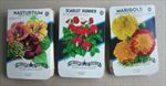  Lot of 150 Old Vintage - Flower - SEED PACKETS - 15 Cent - EMPTY 15C