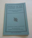 Old Vintage 1930 MANUAL Of The UNITED STATES for IMMIGRANTS and FOREIGNERS 