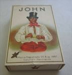 Old Vintage 1930's - JOHN - Hojas de la Habana - Cigarros - TOBACCO BOX 