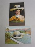 2 Old 1915 San Francisco PPIE - Advertising POSTCARDS - Panama Pacific EXPO 