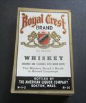  lot of 100 Old Vintage 1940's - ROYAL CREST - Whiskey LABELS - Boston