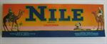  Lot of 100 Old Vintage - NILE - Grape LABELS - Minkler CA. - CAMEL