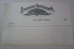 Old 1910's BATEMAN SWITZER - Billhead Document - Great Falls MONTANA - Liquor