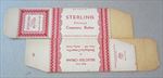 Old Vintage 1950's - STERLING - BUTTER BOX - Sterling Ice Cream Co. - KANSAS