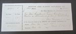 Old 1877 - BOSTON and ALBANY RAILROAD Co. - Stock Transfer Document 
