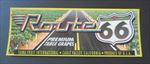 Old Vintage - ROUTE 66 - Grape LABEL - Cadiz Valley CA. - Highway Road Sign 