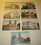 Lot of 7 Old Vintage 1910's - ALAMEDA - CALIFORNIA POSTCARDS