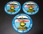 Lot of 3 Old 1959 RENO REGATTA Pyramid Lake Speed BOAT Racing PIN BUTTONS Nevada