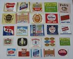 F&S Ortleib Erie Pennsylvania Brewery Lot of 30 Old Vintage BEER LABELS 