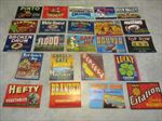 Lot of  23 Old Vintage 1940's - 1950's - Vegetable Crate LABELS - All Different